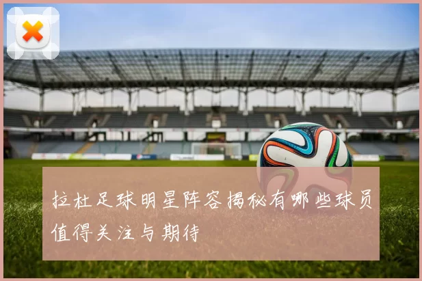 拉杜足球明星阵容揭秘有哪些球员值得关注与期待