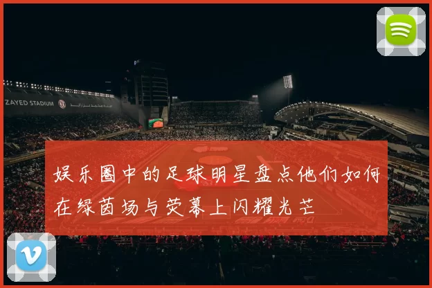 娱乐圈中的足球明星盘点他们如何在绿茵场与荧幕上闪耀光芒