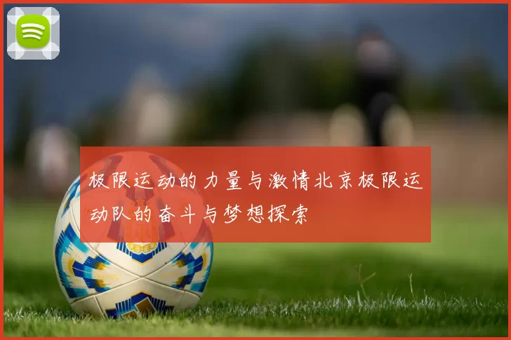 极限运动的力量与激情北京极限运动队的奋斗与梦想探索