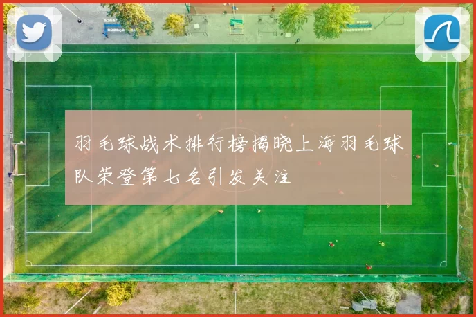 羽毛球战术排行榜揭晓上海羽毛球队荣登第七名引发关注